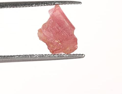Gemhub 3,55 CT Pink Tourmaline Prirodni ljekovita kristalno labavi dragulj za ukras, poliranje, ozdravljenje