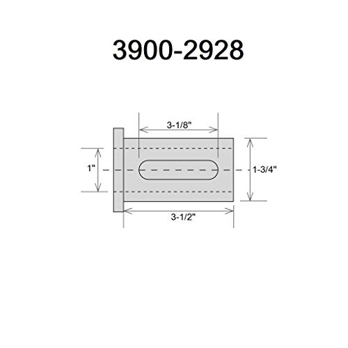 Hhip 3900-2932 C Tip držač alata, 2 od x 5/8 ID