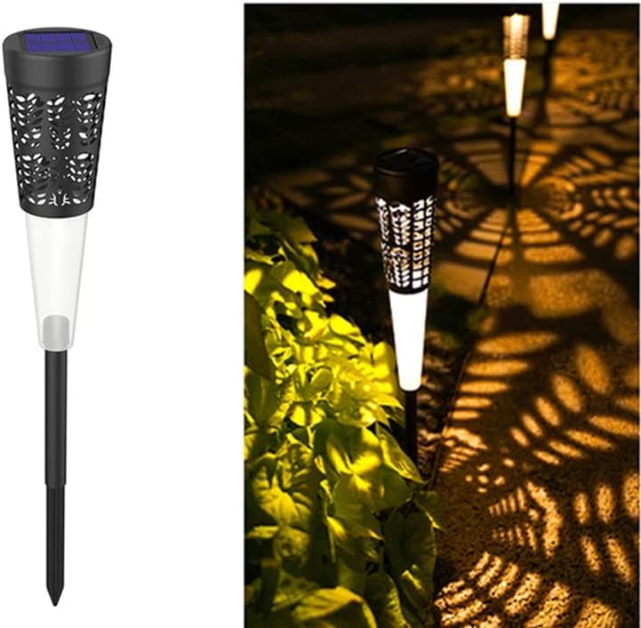 Douba solarne LED lampe za travnjak Vanjski vodootporni kućni ukrasi za vile dvorišne staze Gazebo sahranjena