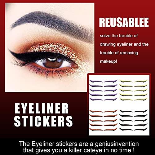 Naljepnice za oči za višekratnu upotrebu eyeliner Sticke 40 kom