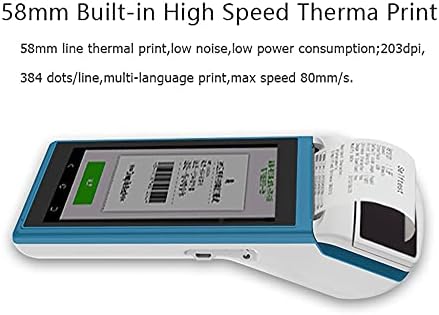 Malblo POS Printer sa 5,5 dodirnim ekranom, termički štampač 58 mm, Android 7.1 OS, G, Bluethooth, Wi-Fi, NFC,