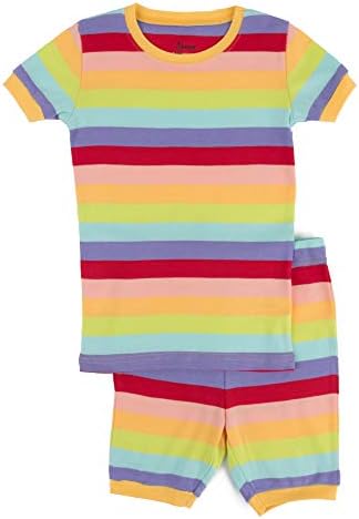 Leveret prugaste šorc pidžame za djecu & amp; Toddler 2 komad PJs Set pamuk odjeća za spavanje