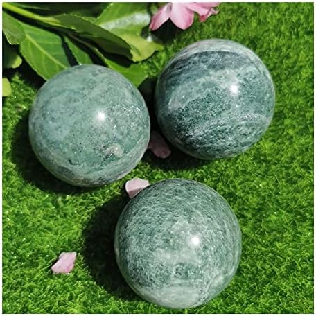 Ledfon za zelenu jagoda kremenu kuglišta kamena sfera za kućni dekor Erteyin