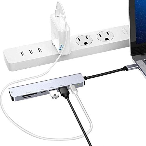USB C Hub, MacBook Pro Adapter USB C Dongle, 7 U 1 USB C na HDMI Multiport Adapter kompatibilan za USB C