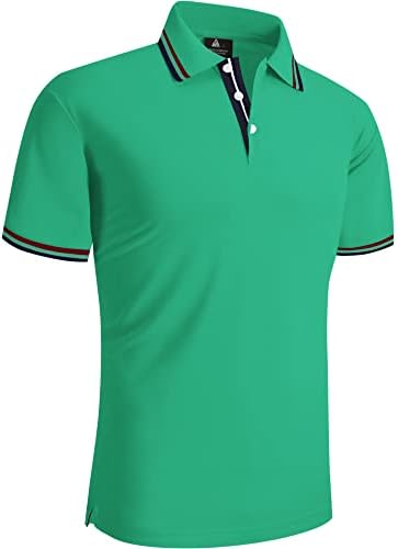 LLdress Polo majice za muškarce Casual kratki rukav ljetne moisture Wicking Golf majice