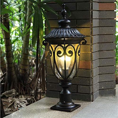 SJYDQ europski stil vodootporni stup svjetlo, vrtna rasvjeta, lampice stupaca na otvorenom ograde ukrasna