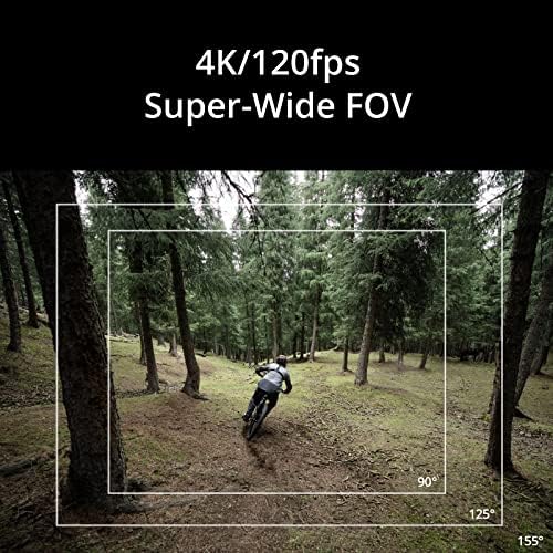 Osmoint akcija 3 skijanje kombinirano - Akcijski fotoaparat sa 4k / 120FPS i super širokim FOV-om, vodootpornim,