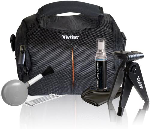 Vivitar SK401 Starter Kit: Stativ i mala torba za kamkorder