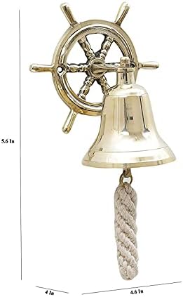 Mesingana brodskih vrata zvona kolekcionarna mala veličina zvona lijepa zvuka viseće zvono na nautičko