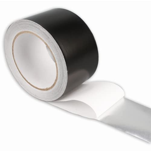 Siccoma crna aluminijska folija 2 u x 65 stopa 3,94 mil tople i hladne štitnike otporne na crnu foliju HVAC brtvljenje