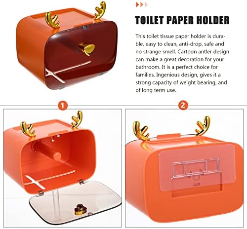 RAKUTE Decorative Roll papirni ručnik dozator zidni držač za policu u kupaonici