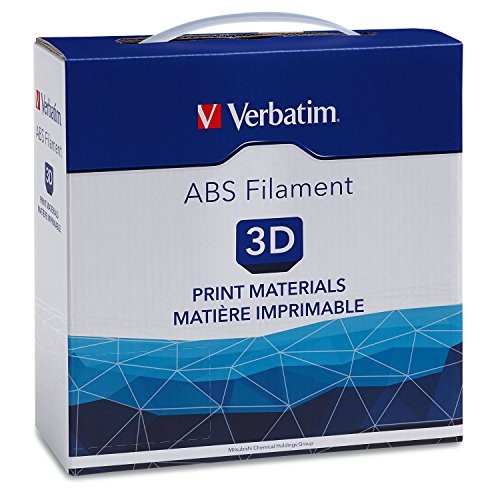 Verbatim 55000 3D filament štampača - ABS visoke klase 1,75 mm 1kg - široko kompatibilan sa 3D pisačima - crni