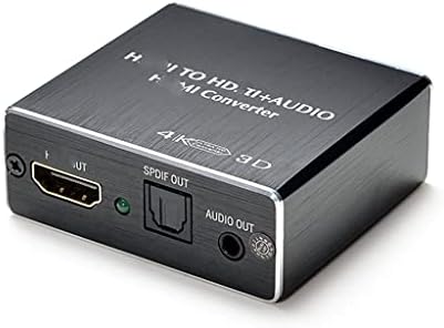 ZYZMH HDMI kompatibilni audio ekstraktor stereo ekstraktorski ekstraktor optički 3,5 mm adapter