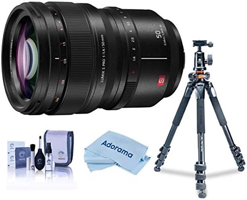 Panasonic 50mm F / 1.4 LUMIX S PRO objektiv za Leica L, svežanj sa Vanguard Alta Pro 264at stativom