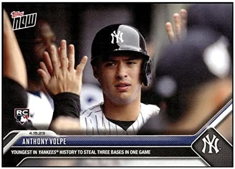 Anthony VOLPE RC 2023 FAPPS sada 126 Rookie Yankees NM + -MT + MLB Baseball PR: 2287