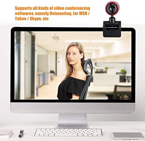 Yosoo Health Gear Web kamera, USB kamera za rotaciju 360 stupnjeva, desktop laptop kamera za superiorno slabo