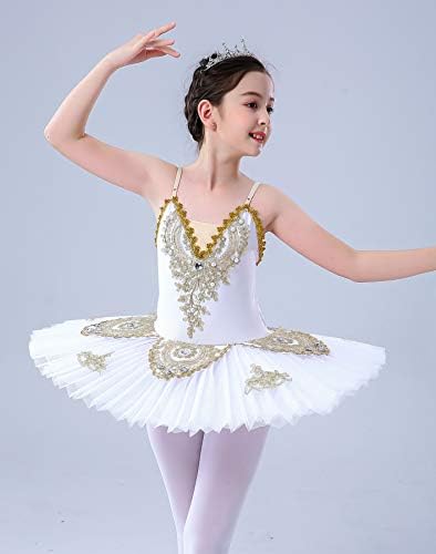 Oridoor djevojke 'kamizole za preskok kamizole Swan Dance Performance Kostimi Sequin čipka baletne