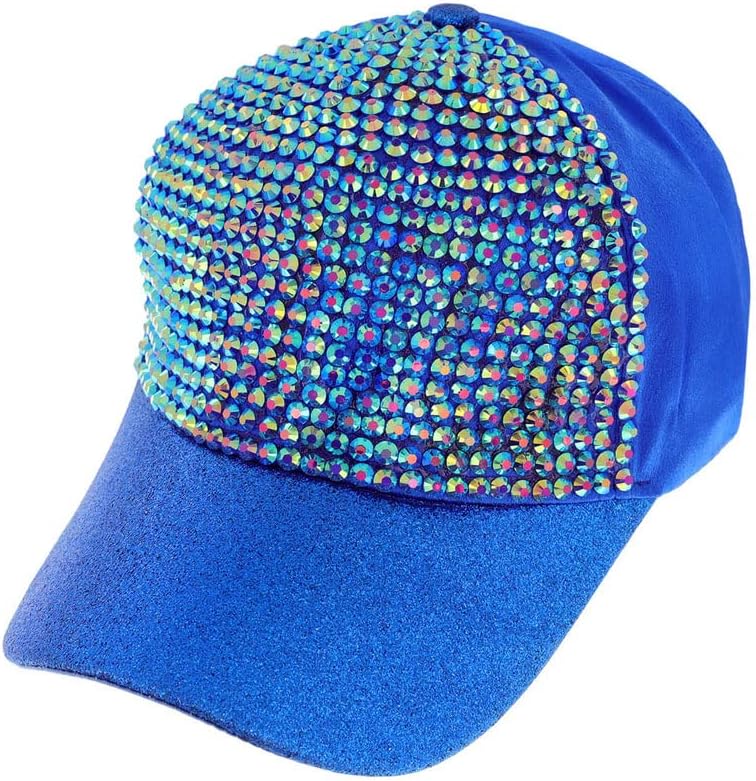TOP pokrivala za glavu modni vještački dijamant svjetlucava bejzbol kapa s visokom Punđom od repa