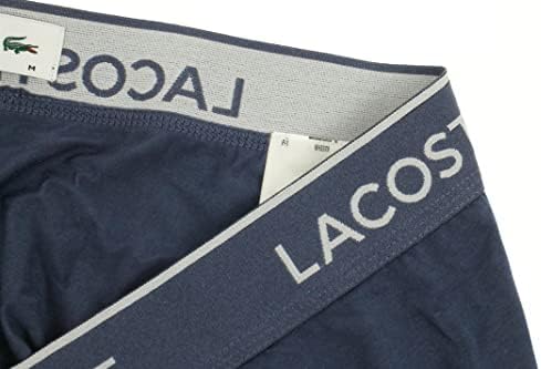 Lacoste muške casual classic 3 pakovanje pamučnih rastezanja šarenih pojačanih pojasa