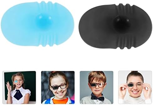 Alremo Xinghuang - 2pcs Silikonske amblyopia zakrpe za naočale Podesive maske za jednu oči gurat za
