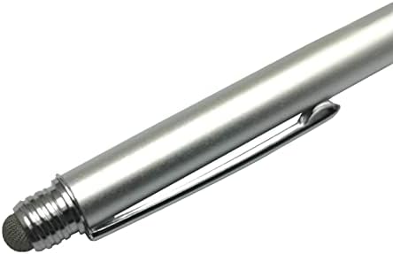 Boxwave Stylus olovkom Kompatibilan je s Thinkware Z3000 Plus - Dualtip Capacitiv Stylus, Fiber Tip Disk Tip kapacitivne olovke za škrt Z3000 Plus - Metalno srebro