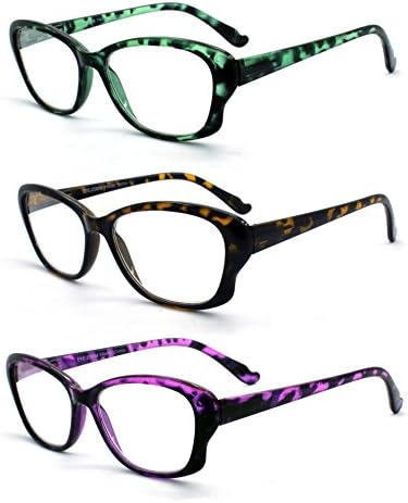 Eye ZOOM 3 pakirajte elegantne naočare za čitanje u stilu mačjih očiju za žene