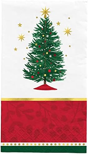 Božićni ručnici za ručnike: Kvalitetni papirni ručnici za jednokratnu upotrebu s božićnim stablom tema - 32