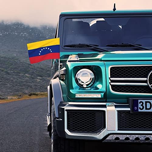 Zastava države Venezuela Car zastava 12 x 18 inčni dvostrani prozor za zastavu na otvorenom