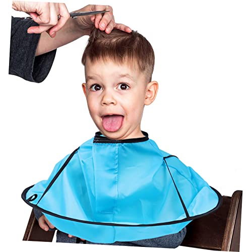 Minkissy 2pcs Disc Frizura ogrtači za djecu Smock pregača djeca kišobrana za kišu otporna na vodu šampon za kosu šampon za kosu salon kape tkanine za rezanje kose Rezanje kose
