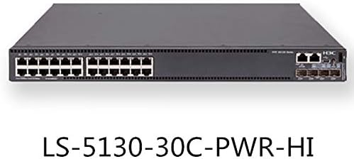 H3C LS-S5130-30C-PWR-Hi Ethernet prekidač 28 Gigabit 4 Port 10 Gigabit Layer 3 Upravljani prekidač