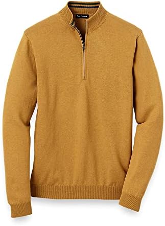 Paul Fredrick Muška svilena pamučna kašmira polovica džempera sa zatvaračem