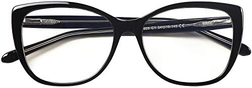 Modne naočare za mačje oko plavo svjetlo blokiraju čitanje računarskih naočara za žene