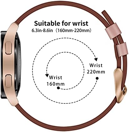 Wanme za Samsung Galaxy Watch 4 trake 40mm 44mm, Galaxy Watch 4 Classic Band 42mm 46mm Žene