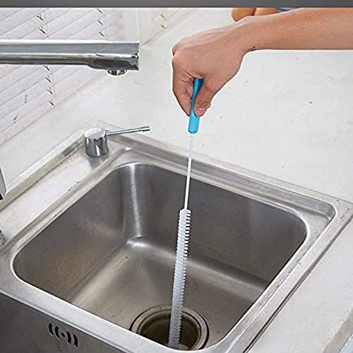 Jumper Joo 2pcs Cleaner za čišćenje kanalizacije, 28 inča, sa besni odvod za odvod za hlađenje sa zavojnim sudoperom za kupaonicu kuhinju