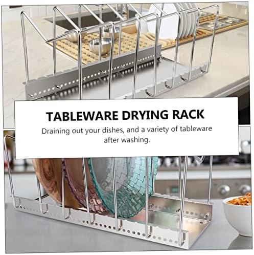 Cabilock 1pc-Grid Tabela Rack tave Stand Home Holder posuđe kuhinja organizatori odvodne ploče i