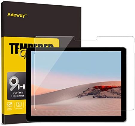 Adeway Microsoft Surface Go3/2 / 1 zaštitnik ekrana 10,5 inča, Ultra osjetljivo kaljeno staklo kompatibilno za