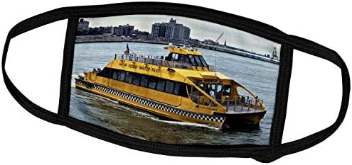 3dRose Roni Chastain NYC-Žuti vodeni taksi, NYC-navlake za lice