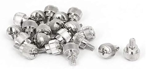 New LON0167 6 -32 Nickel Istaknuti Plipni Phillips Pouzdana efikasnost Head Thumb Vijak 20pcs