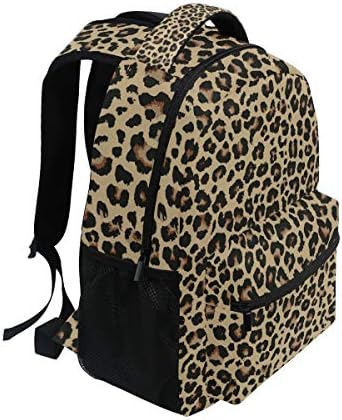 Alaza Cheetah Leopard Ispis životinjske kože Veliki ruksak Personalizirani prijenosna računala iPad tablet Travel Torba sa više džepova