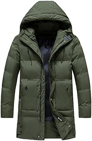 ADSSDQ modne zimske jakne Muški radovi prevelizirani jaknu s dugim rukavima džep za jaknu u