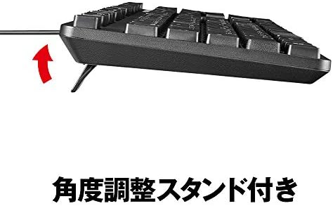 ー的 Buffalo bskbu325bk žičana, tiha puna tastatura, savršena za upotrebu na mestima sa zvukom, daljinskim
