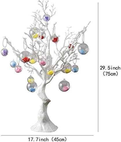 N / C Božićno drvo poklon želja Tree Božićni ukras Desktop ukras ukras prozora Dekoracija dekoracija Dekoracija dekoracija, bijela