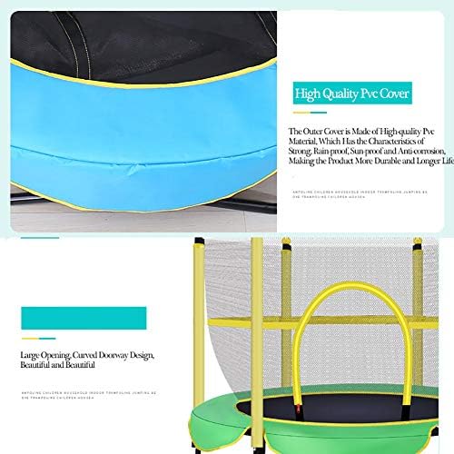 Dulplay sigurnosni trampolin za roditelj-dijete, mini zatvoreni trampolin za djecu, profesionalni