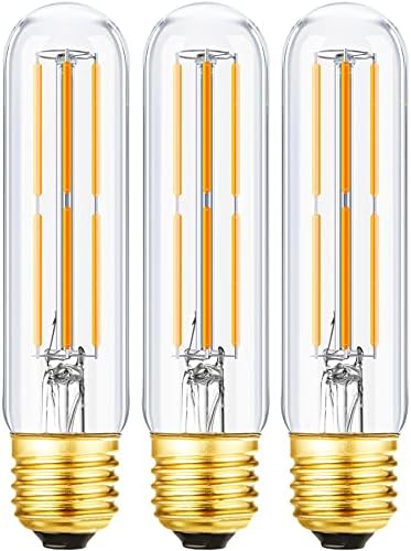 Leools T10 LED sijalica,cevaste Vintage LED Edison sijalice sa mogućnošću zatamnjivanja 6W, ekvivalentne 60 Watt,
