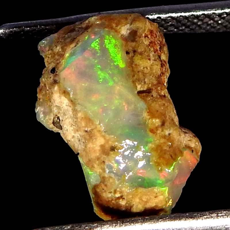 Jewelgemscraft ™ 04.70cts. Ultra vatra sirovi opal, prirodni grubi, kristali dragog kamenja,