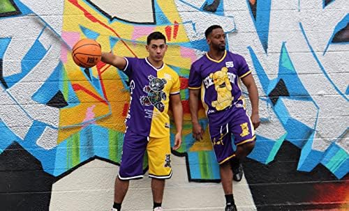 SCREENSHOT Muška Hip-Hop Premium Urbana Sreetwear modni dres Top-NYC Style košarkaški sportski tim u boji
