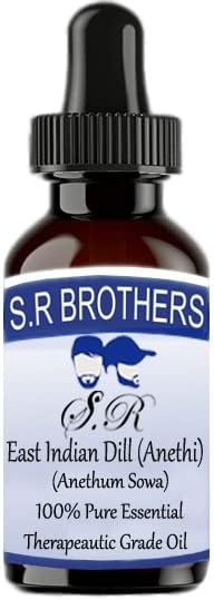 S.R braća East Indian Dill čista i prirodna teraseaktična esencijalna ulja sa kapljicama 50ml