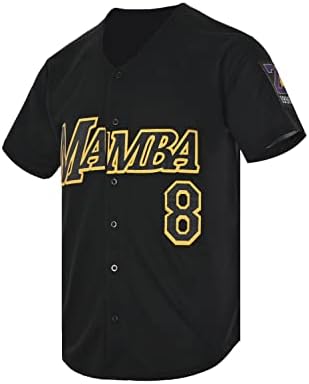Baseball Jersey Majica HIP-hop majica Tribute za legendu kratkih rukava Baseball Sportska odjeća ventilatori