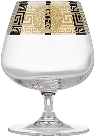 Glasstar 13,5 unci Set čaša za Brandy Snifter, elegantne naočare za staromodne, viski, burbon, šnicle za degustaciju rakije, sadašnja ideja za vjenčanje i rođendan, Set od 3