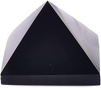Laaalid XN216 1pc Prirodni kristalni obsidian piramida zacjeljivanje kamena reiki obelisk kristalno točka